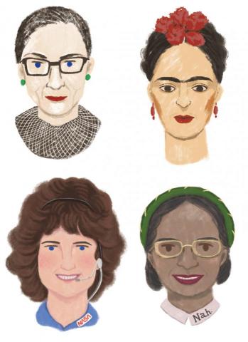 李安娪 - 2019 布品印花 名人插畫