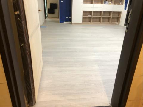 文藝窗簾、地板工程 - 超耐磨卡扣