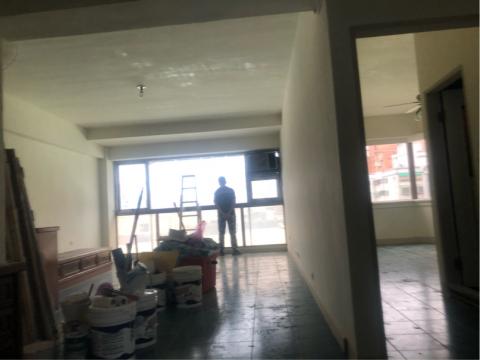 利升工程行 - 舊屋裝潢全拆整理，全室油漆施作