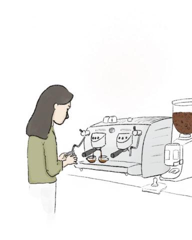 Co-Mori House 小共森設計 - 人物描繪-咖啡師