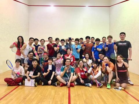 狂犇Squash壁球戰鬥營 - 壁球交流賽活動