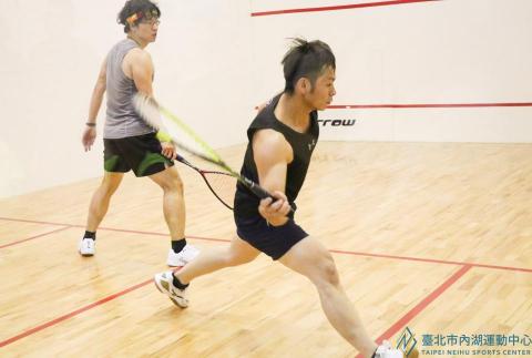 狂犇Squash壁球戰鬥營 - 內湖運動中心 - 壁球比賽花敘