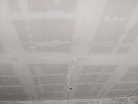 三合順防水油漆塗裝裝修工程 - 接縫批土整平完成面