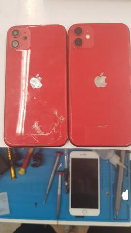 少年懂手機維修 - iphone 11後玻璃修復