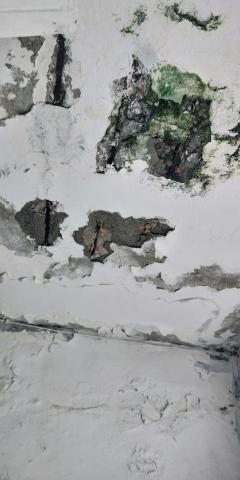 晴鏵裝潢工程:0958704462油漆除壁紙除壁癌防水 - 鋼筋腐蝕外露壁癌處理