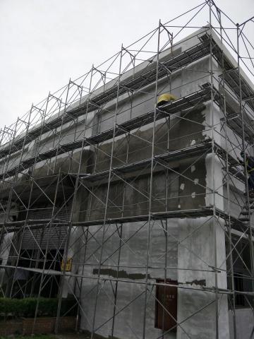 環海工程有限公司 - 樹林大安路台電大樓外牆 施作
