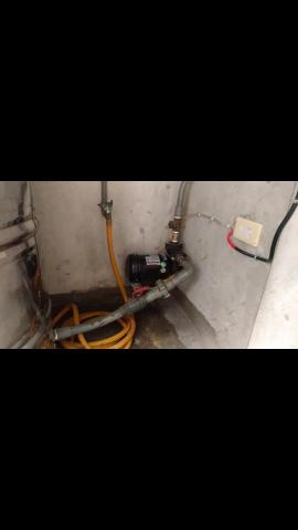 翁sir - 更換新馬達及修改線路在屋內ON/OFF開關。