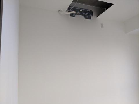 三合順防水油漆塗裝裝修工程 - 輕隔間天花板面上漆完成後