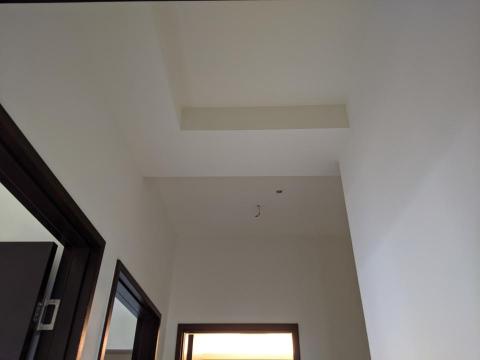 三合順防水油漆塗裝裝修工程 - 輕隔間天花板面上漆完成後