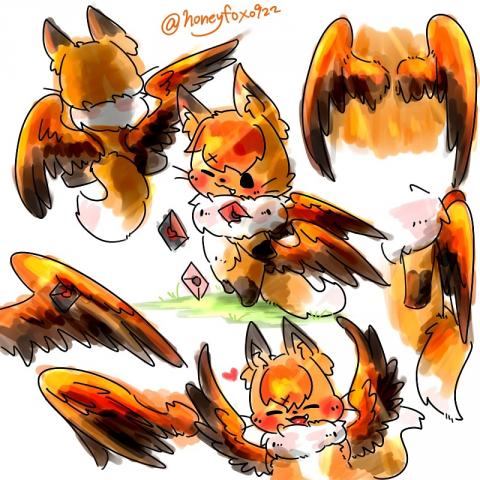 蜜糖狐 - 角色設計 蜜糖狐 - 角色設計