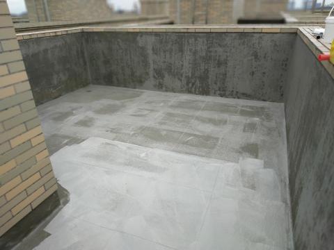 賴克明防水防漏 - 施工中(中塗2)塗佈