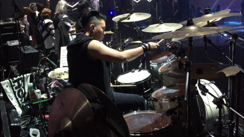 王聖展 - 張韶涵世界巡迴演唱會演出現場