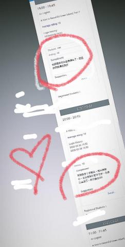 Mauricio Sandigo Peralta  - 學生的comments 