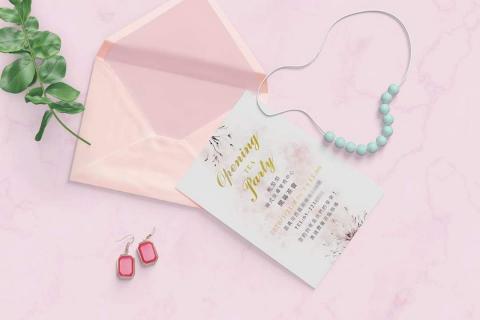 耘漾視覺平面設計 - 邀請卡