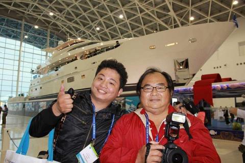 熱血威廉攝影師(熱血新聞) - 遊艇展攝影師