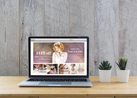 Iris Design Studio  - Web Banner Design