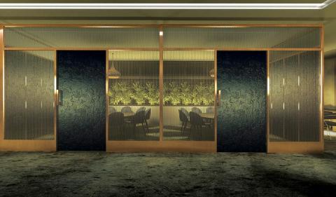 Gilbert 黃慶倫 - 滬店面室內包廂3D渲染