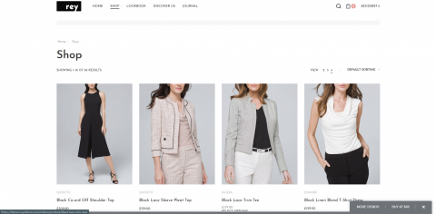 台灣區塊鏈有限公司 - 一頁式商城-商城示意1