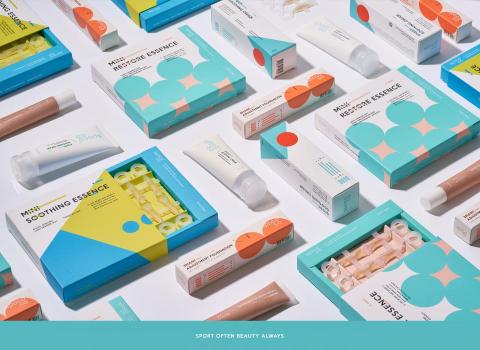 元研制所設計有限公司 - spococo 
彩妝保養品品牌包裝設計