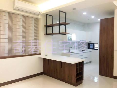 奇碁住宅修 - 透天廚房裝潢曾公館(由我們的專業設計師設計) 奇碁住宅修 - 透天廚房裝潢曾公館(由我們的專業設計師設計)