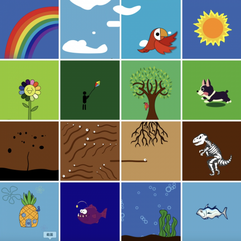 夢想實現代理 - 夢實代影像製作 - MotHer EartH
AfterEffect作品

作品連結
https://drive.google.com/file/d/1K8tocXl6MCdy_5Nvz3b-w5kv3G2RCIFR/view?usp=sharing

總共十六格的AE動畫
共同組合成天空-草地-地底-海洋
並連結動作融合為一體
如同我們的母親-地球
將世界萬物連結為一起
我們應更珍惜我們所擁有的大自然及萬物