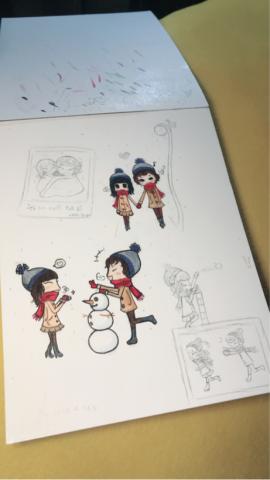 林芊羽 - 日常插畫