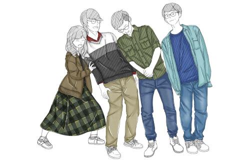 Liin_illustration - 畢業紀念冊插圖繪製 Liin_illustration - 畢業紀念冊插圖繪製