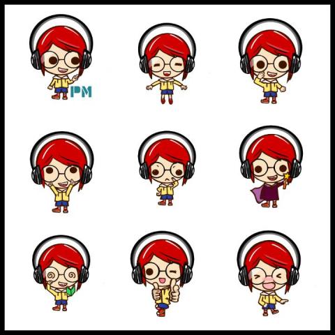 Sabrina - line貼圖