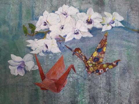 步月畫室 - 特殊技法.