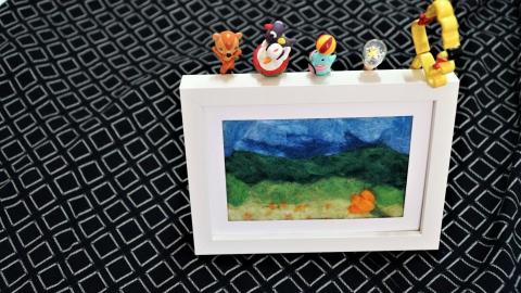 寶寶老師 - <羊毛氈>客製化商品:風景畫 寶寶老師 - <羊毛氈>客製化商品:風景畫