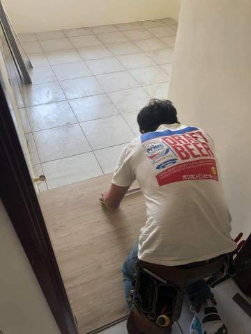 萬室新空間設計 - 師傅施工現場照。