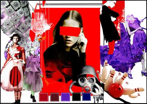 Hanna個人接案 - 服裝image看板設計