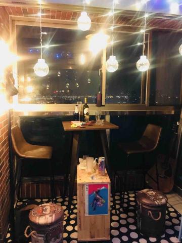 小艾 整理收納諮詢顧問 ~高效率工作與理想生活規畫 - 原來很普通的小陽台，經過一點點理想生活的規畫就變成好友來訪的好空間