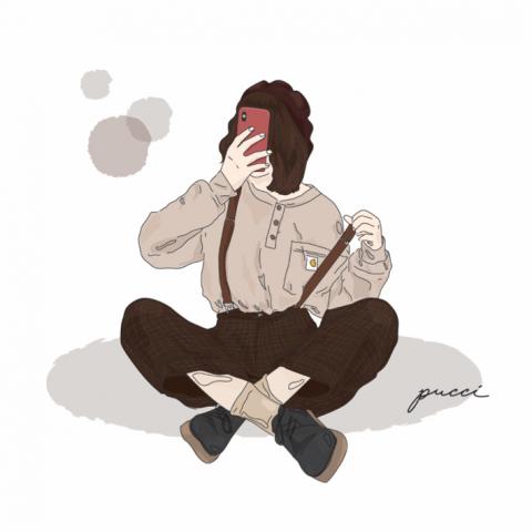 邱郁涵 - 人像似顏繪