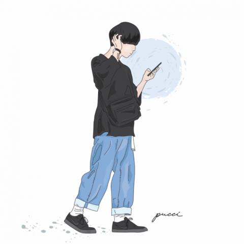 邱郁涵 - 人像似顏繪