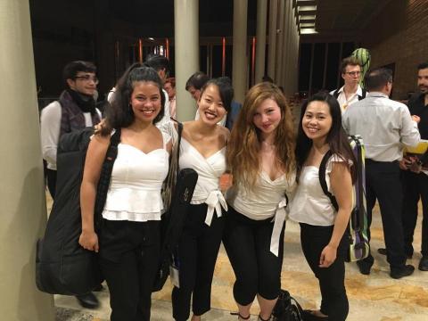 快樂學習小提琴/鋼琴/中壢/台北 - 於2019哥倫比亞某音樂大學暑期夏令營演出活動照