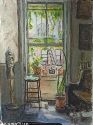 靈果繪畫工作室 - 室內光影水彩