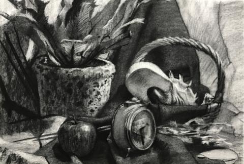 國立臺北藝術大學 - 炭筆