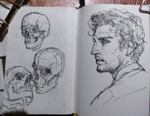 靈果繪畫工作室 - 面部透視速寫