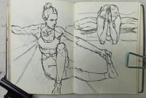 靈果繪畫工作室 - 人體動態速寫