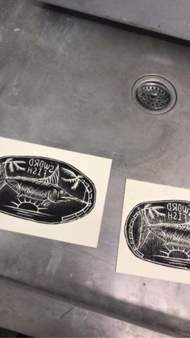 國立臺北藝術大學 - 木版畫