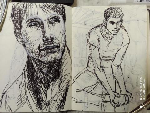 靈果繪畫工作室 - 人物速寫