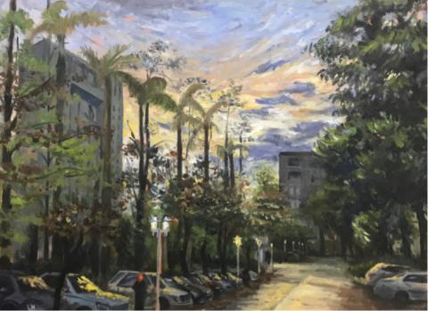 國立臺北藝術大學 - 油畫寫生