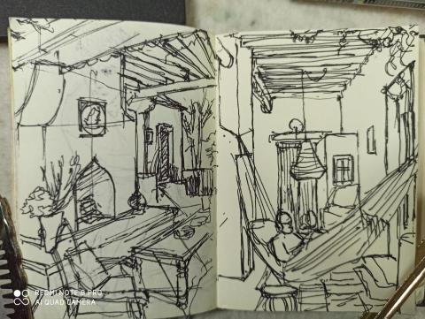 靈果繪畫工作室 - 建築透視速寫