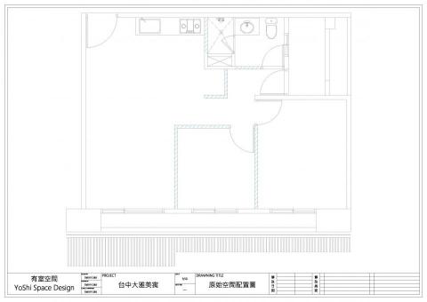 有室空間 Yoshi Space Design - 新成屋 - 原始格局