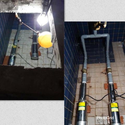 翔宇水電 - 更換蓄水池揚水泵