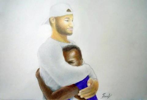 合一Daniel - 《粗獷的溫柔》
插畫 色鉛筆