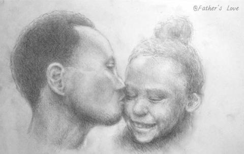 合一Daniel - 《父愛》
插畫 素描