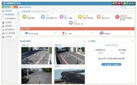 張雅鈞 - 參考網站:  南部電廠

此案位於高雄電廠，配合門禁刷卡設備及攝影設備可即時呈現門禁資料、影像，亦可了解現階段資訊，如:  進行工程案、在廠人數合計及在廠承攬商家數合計等。
此系統可適用於手機、平板及桌機等。
