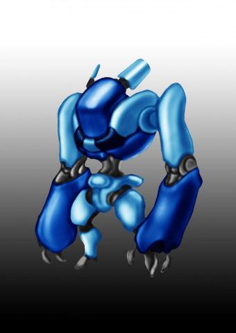 梁雪儀 - 手繪機器人